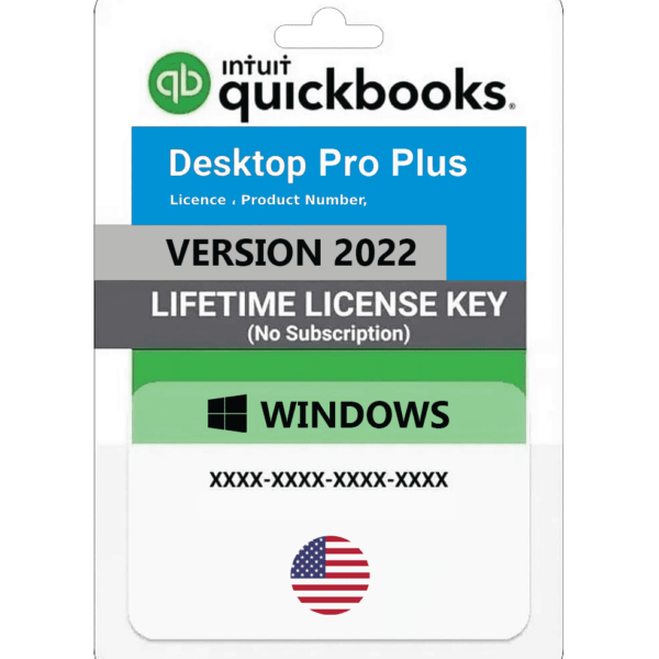Quickbooks Desktop Pro Plus 2022 | Usa Version |